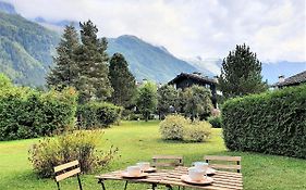 Chamonix Appartement Vue Mont Blanc Avec Jardin